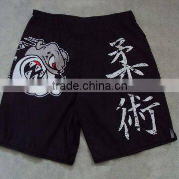 Black MMA shorts