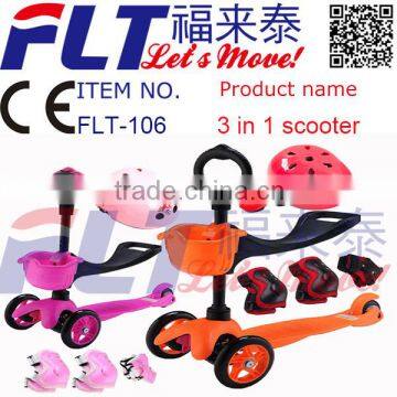 Colorful multifunctional mini kids scooter for wholesale