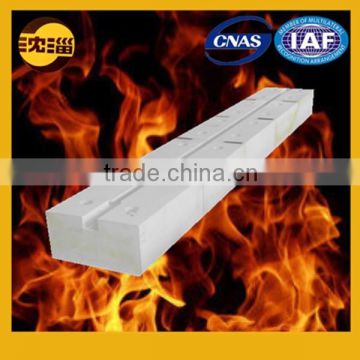 glass melting furnace used bottom block of tin bath big kaolin brick perforated clay brick