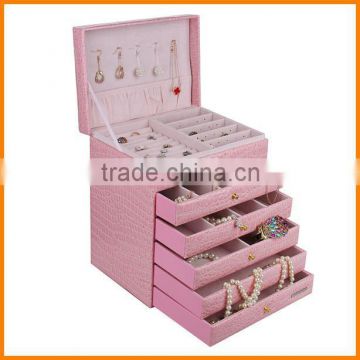 Rowling large multi-luxury jewelry box jewelry box storage box to send his wife to marry his girlfriend a gift