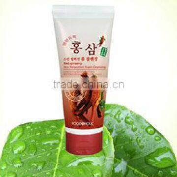 FOODAHOLIC SKIN RELAXATION RED GINSENG FOAM CLEANSING