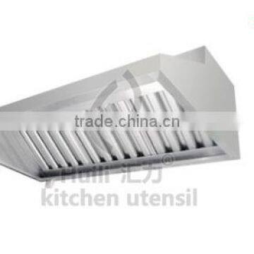 Guangzhou/Foshan Customized Commercial Chimney Kitchen Suction Range Hood photo-5