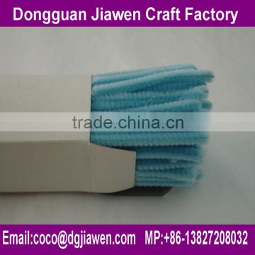 china factory chenille stems blue color