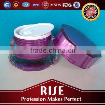 Rise TUV TOP Grade Plastic Cosmetics Acrylic Jars photo-3