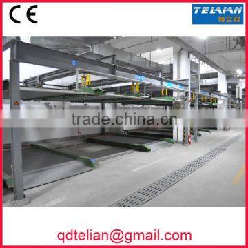 PSH automatic double deck vertical-horizontal parking machinery carport automated two level lift-sliding car parking equipment