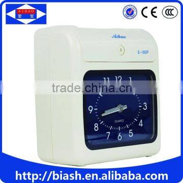 employee time card punch time clock attendance machine