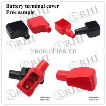 PVC battery terminal insulated boot cap plastic car battery terminal protective cover cap