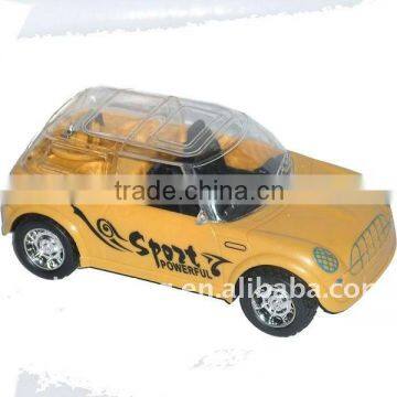 Candy toy,pull line car promotion gift(new) with light & candy