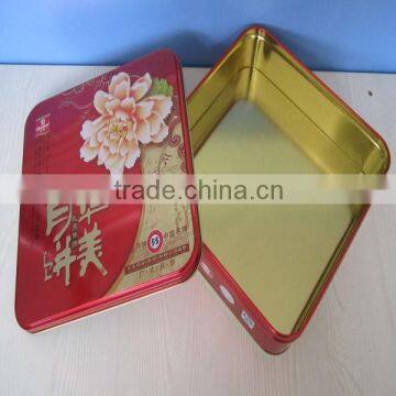 metal gift box standard tin can sizes tinplate material square tin boxes