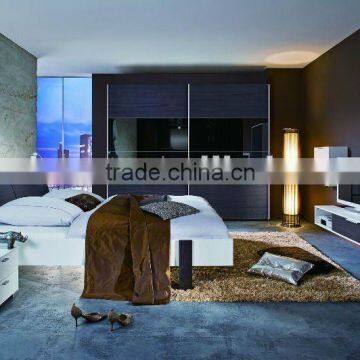 LB-LF5009 modern lacquer bedroom furniture