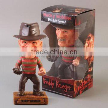 custom design action figure with custom design windbox packaging