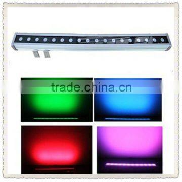 18pcs*3W RGB3in1 outdoor led wall wash light