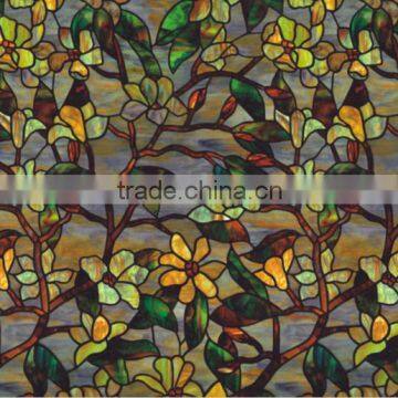 Printing Decorative Removable Tinting Frosted Stained Glass Window Vinyl photo-4