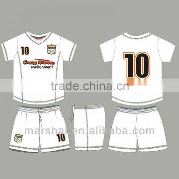 Kids soccer wear custom soccer jersey fashion style sublimation t shirt