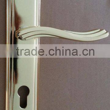 Middle east iron plate door handle