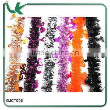 2015 Wholesale Artfical Halloween PET Tinsel Party Decoration