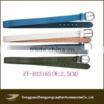 Hot popular designer claw rivet belt, customised color and size are acceptable