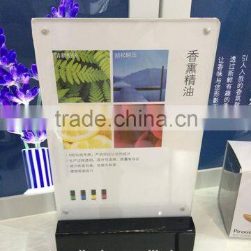 Custom Size Best Selling Products Acrylic Menu Frame, a4 a5 Sign Holder photo-3