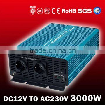 3KW dc/ac pure sine wave power inverter