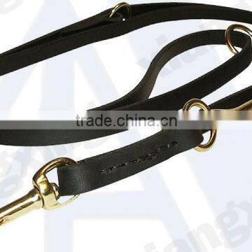 Custom high quality leather dog leash
