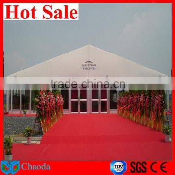 2014 hot sale CE ,SGS ,TUV cetificited aluminum alloy frame and PVC fabric exhibition tent