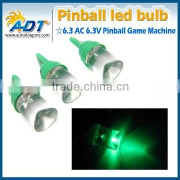 #44 #555 6.3v pinball led bulbs with 194 base