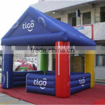 Inflatable small tent house for trade show