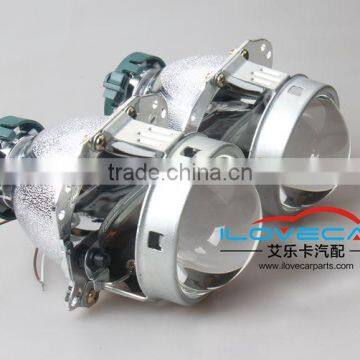 Heat Resistant HID Xenon Projector Lens, New He Lla G4 Headlight Projector Lens photo-4