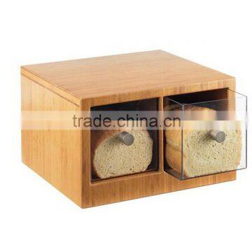 Custom Bamboo Bread Box