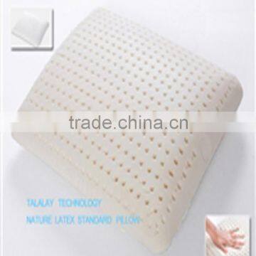 Talalay Latex Pillow 60X40X15cm with 100% polyester knitted inner cover