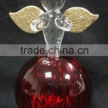 lovely handmade spun glass angel christmas tree ornaments