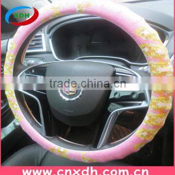 Cartoon 36cm anti slip silicone steering wheel cover