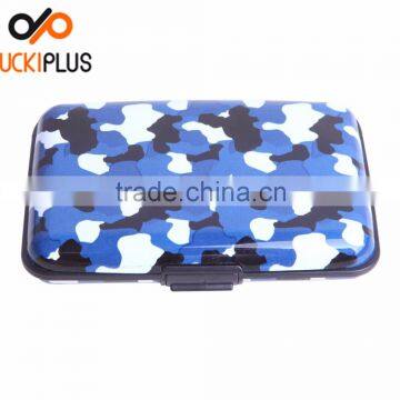 Luckiplus Inventory Naval Camouflage Aluminum Wallets Identity Theft Blocker