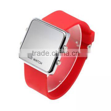 hot sell sport silicone LED watch kids interesting latest digital wrist watch logo design