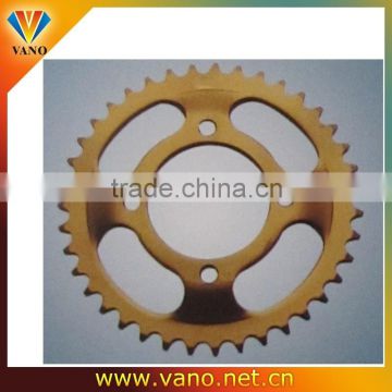 High Quality Gold Anodizing Motor Sprocket