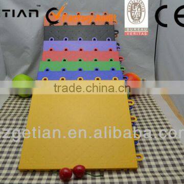 environmental badminton matting, PP badminton board,polypropylene badminton interlock floor