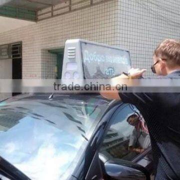 Double Sided Full Color Digital Taxi Top Led Sign, Advertising LED Display on Taxi Quality Choice photo-2