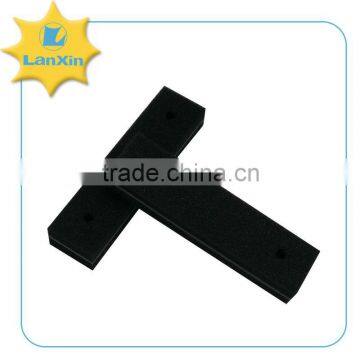 Sponge block with EPDM rubber sheet insert