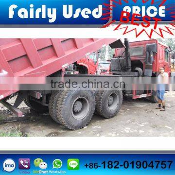 Low Hour Used HOWO DUMP TRUCK of SINOTRUCK TIPPER Almost New HOWO DUMP TRUCK FOR SALE photo-4