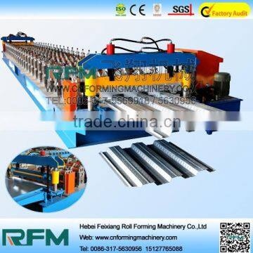 Steel cold forming equipments, automatic floor deck color steel rolling machine