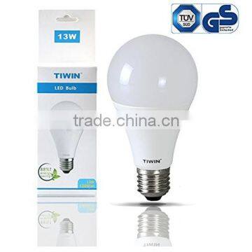 TIWIN high quality 13W led bulb with CE ROHS TUV GS CERTIFICATION