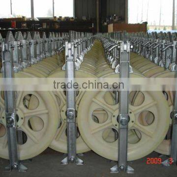 Hanging Type Cable Block,Electric cable pulley,Cable Pulley Block And Track