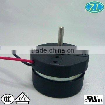 small low rpm dc motor 12v 24v brushless dc fan motor