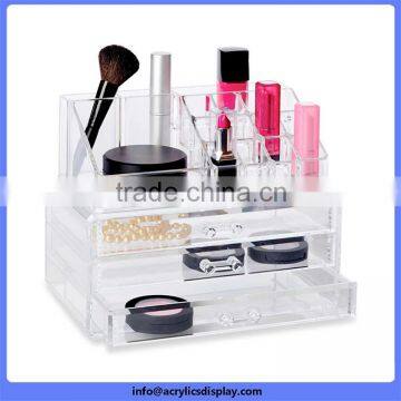 China supplier manufacture First Choice cheap acrylic makeup organizer 5 drawer