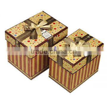 Delicate Ribbon Bow Gift Box