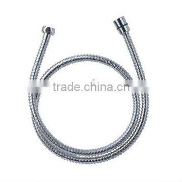 chrome shower hose