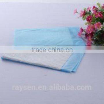 Disposable absorbent underpad for adult people