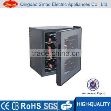 16 bottles wine cooler party refrigerator with led display for wine