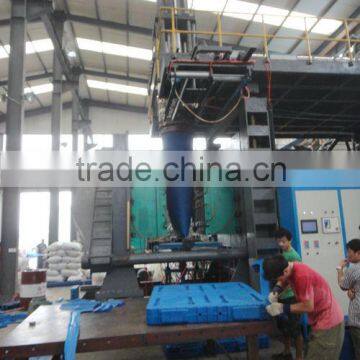 2015 new design beautiful shape cnc producing water container blow molding machine