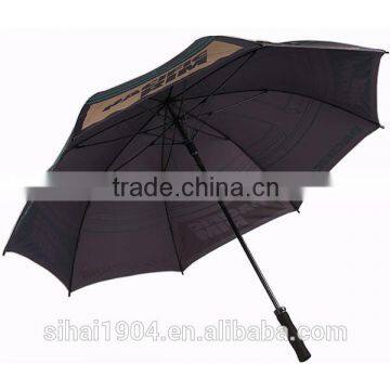 2015 wholesale price good quality black golf umbrella / carbon fiber umbrella